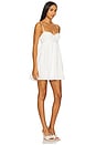 view 2 of 3 Ava Babydoll Dress in White