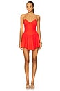 view 1 of 3 Daphne Mini Dress in Cherry
