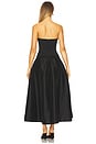 view 3 of 3 Cambria Strapless Dress in Black