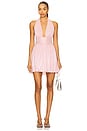view 1 of 4 Palmer Mini Halter Dress in Pink