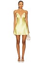 view 1 of 3 Nadya Mini Dress in Baby Yellow