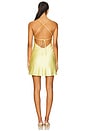 view 3 of 3 Nadya Mini Dress in Baby Yellow