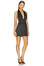 view 2 of 3 Christine Halter Mini Dress in Black