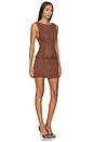 view 2 of 3 Rileigh Mini Dress in Brown