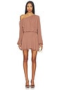 view 1 of 3 Violetta Mini Dress in Mocha