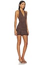 view 2 of 3 Carla Mini Dress in Brown