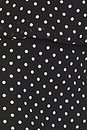 view 5 of 5 VESTIDO OLGA in Black & White Dot