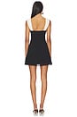 view 4 of 4 Monica Mini Dress in Black & White