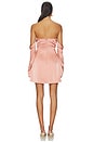 view 3 of 3 Regina Off Shoulder Dress in Blush