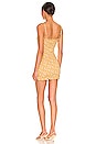 view 3 of 3 Itzel Smocked Mini Dress in Yellow