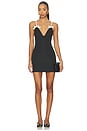 view 1 of 3 Delilah Mini Dress in Black