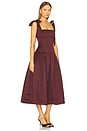 view 2 of 3 Iva Midi Dress in Burgundy
