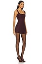 view 3 of 4 Oriana Mini Dress in Plum