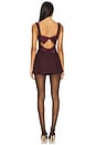 view 4 of 4 Oriana Mini Dress in Plum