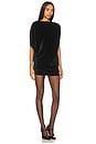view 2 of 4 Annmarie Velvet Mini Dress in Black