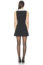 view 3 of 3 Jordan Mini Dress in Black & White