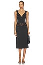 view 1 of 3 Georgianna Lace Midi Dress in Black