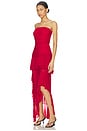 view 2 of 3 Lillian Strapless Dress in Red
