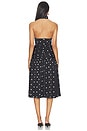 view 3 of 3 VESTIDO CARMINA in Black & White Dot