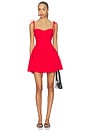 view 1 of 3 Theresa Corset Mini Dress in Red