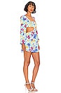 view 2 of 3 ROBE SONYA in Blue Floral