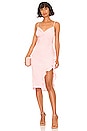 view 1 of 3 Natasha Ruffle Midi Dress in Pink