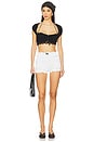 view 5 of 6 Irina Short in White