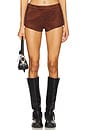 view 1 of 6 AMANDA 반바지 in Brown