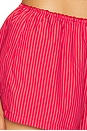 view 6 of 6 Mazzie Short in Red Stripe