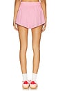 view 4 of 6 Shirlie Short in Pink Stripe