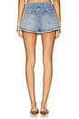view 4 of 6 Siena Tie Skort in Light Blue Wash