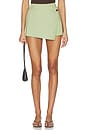 view 1 of 6 Demi Wrap Skort in Light Olive