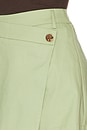 view 6 of 6 Demi Wrap Skort in Light Olive