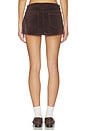 view 5 of 7 Lana Mini Skort in Brown