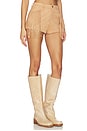 view 2 of 6 Autumn Fringe Short in Tan