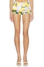 view 1 of 6 Roisin Micro Short in White Lemon