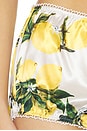 view 6 of 6 Roisin Micro Short in White Lemon