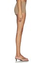 view 3 of 6 Twila Mini Short in Tan Suiting