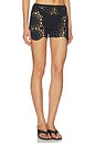 view 2 of 6 Larissa Crochet Short in Black