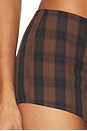 view 7 of 6 Audriena Short in Plaid Multi