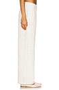 view 3 of 6 Brya Floral Jean in White Floral