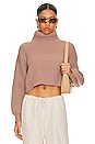 view 1 of 4 Sloane Turtleneck Sweater in Taupe