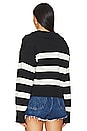 view 3 of 4 Tatia Sweater in Black & White