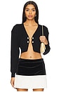 view 1 of 5 Destiny Cardigan Sweater in Black