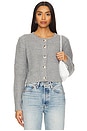 view 1 of 4 Alfie Cardigan in Heather Grey
