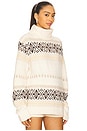 view 2 of 4 Kelsey Fairisle Sweater in Ivory Multi