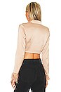view 3 of 4 Julia Blazer Top in Nude