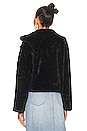 view 4 of 5 Payton Faux Fur Jacket in Black