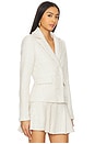 view 2 of 5 Ashtyn Tweed Blazer in Cream Multi