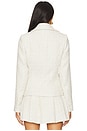view 3 of 5 Ashtyn Tweed Blazer in Cream Multi